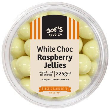 White Choc Rasberry Jellies